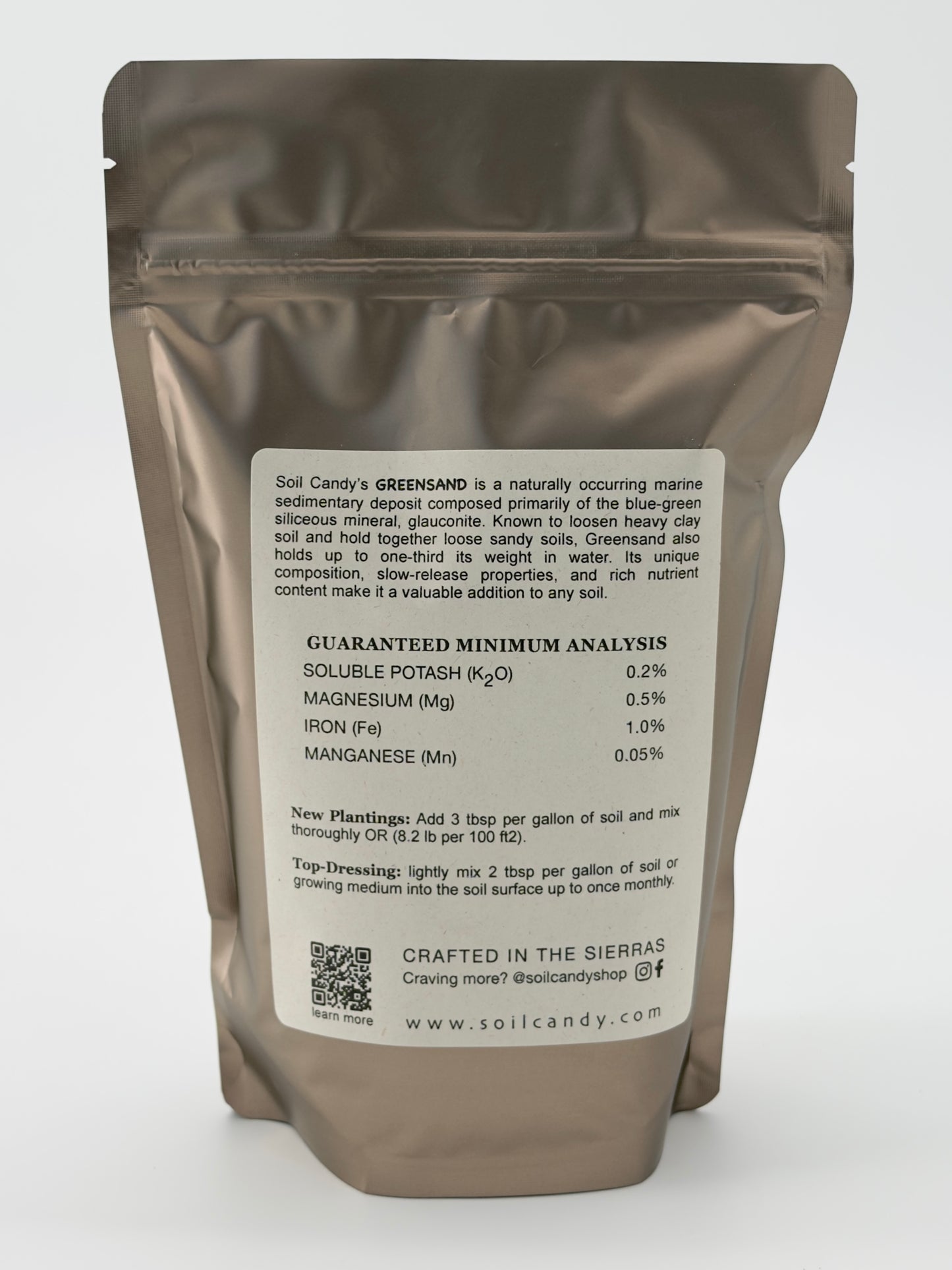 GREENSAND (glauconite)