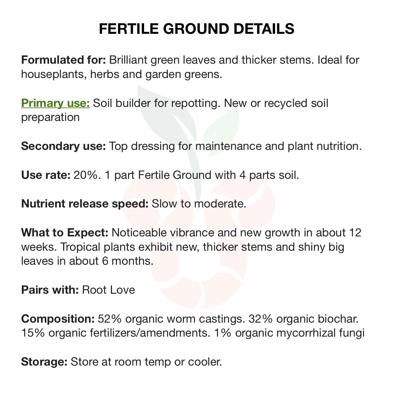 Fertile Ground Bulk (local pickup only)