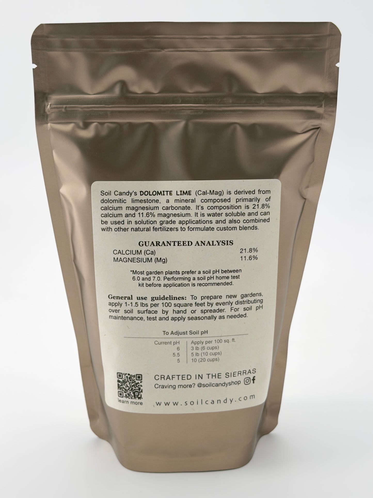 DOLOMITE LIME (Cal-Mag)