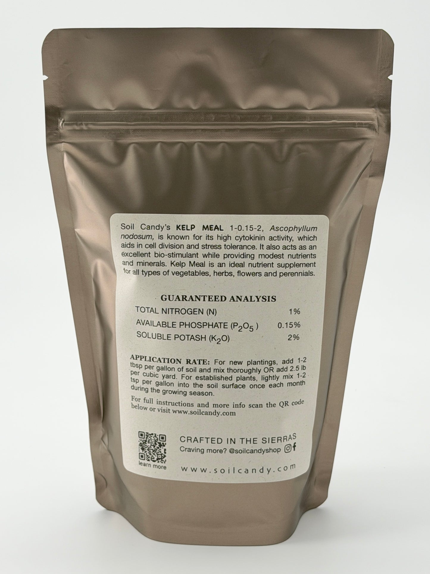 KELP MEAL 1-0.15-2 (Ascophyllum nodosum)