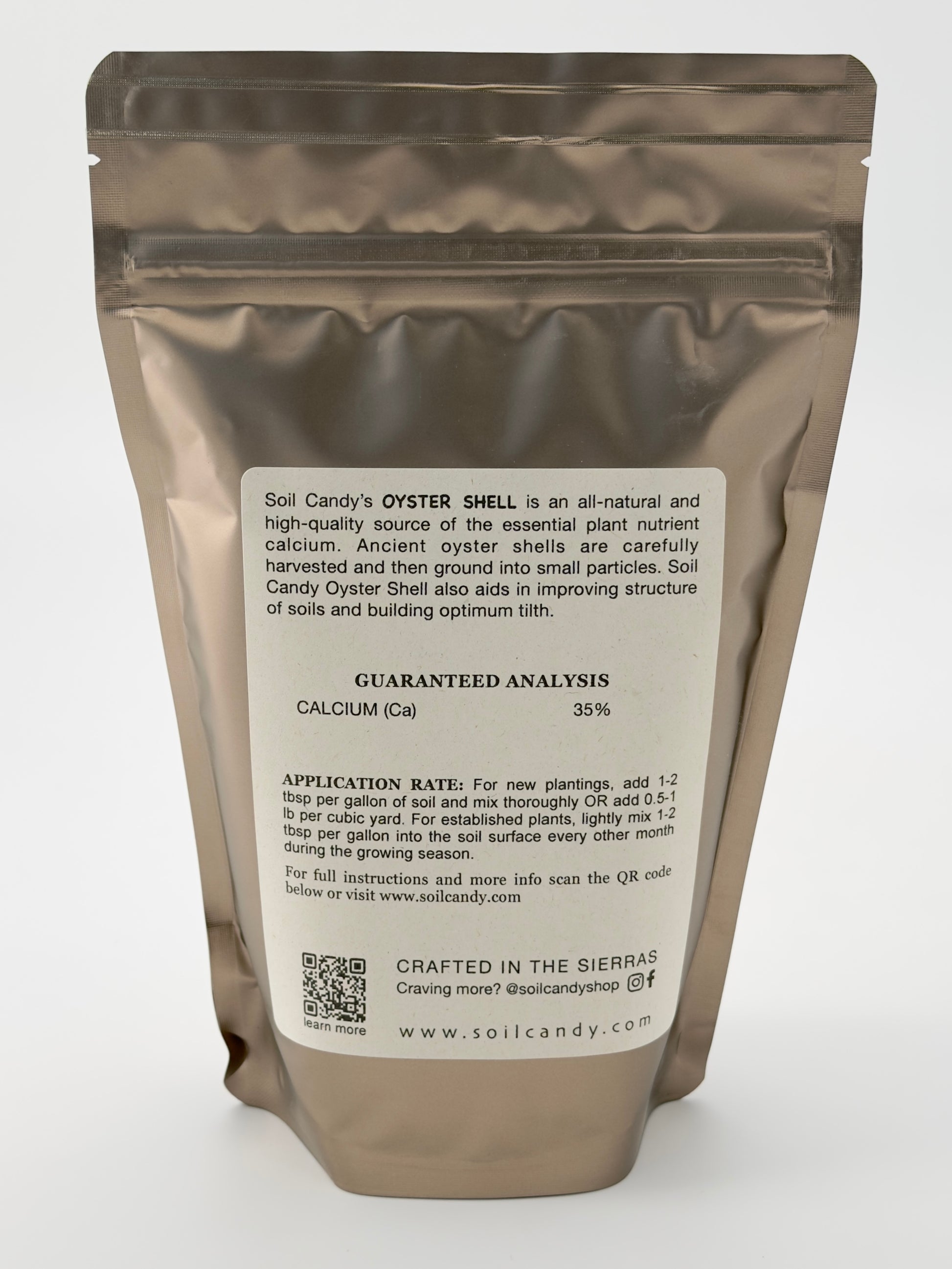 oyster shell for succulents OYSTER SHELL (powdered) – SoilCandy